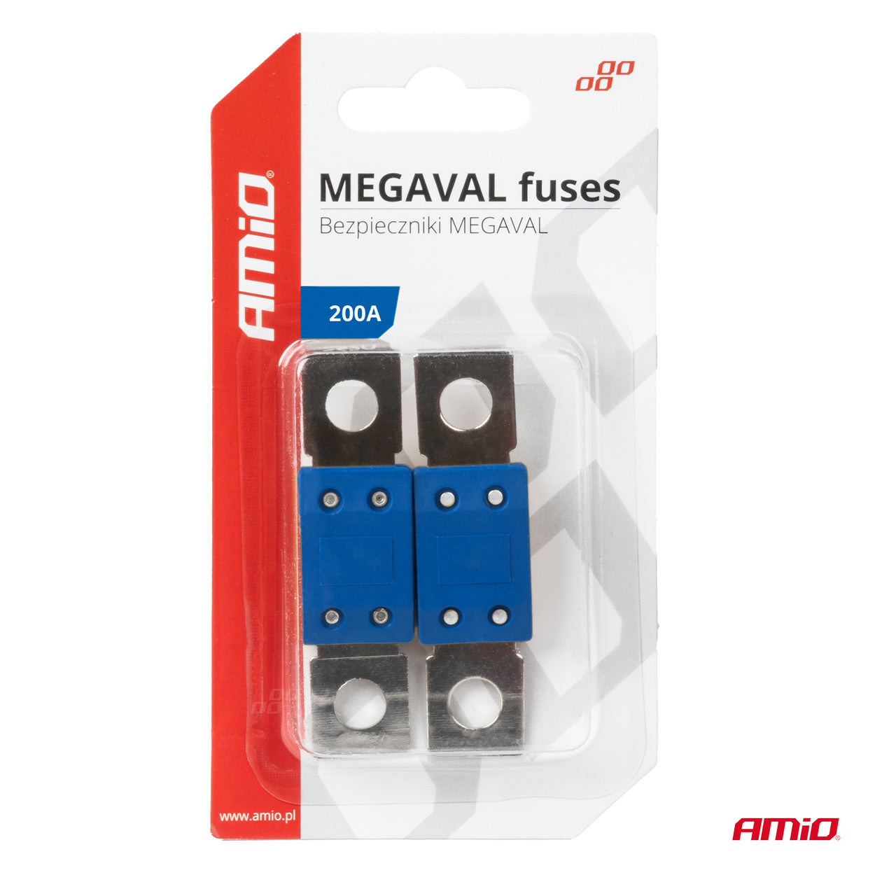 MEGAVAL zekering 200A in blisterverpakking
