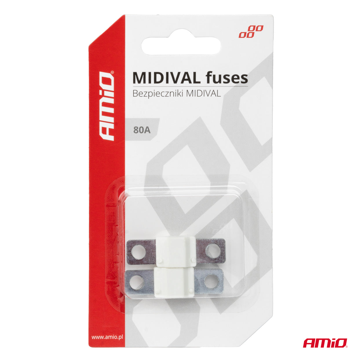 MIDIVAL-zekeringen 80 A – 2 stuks