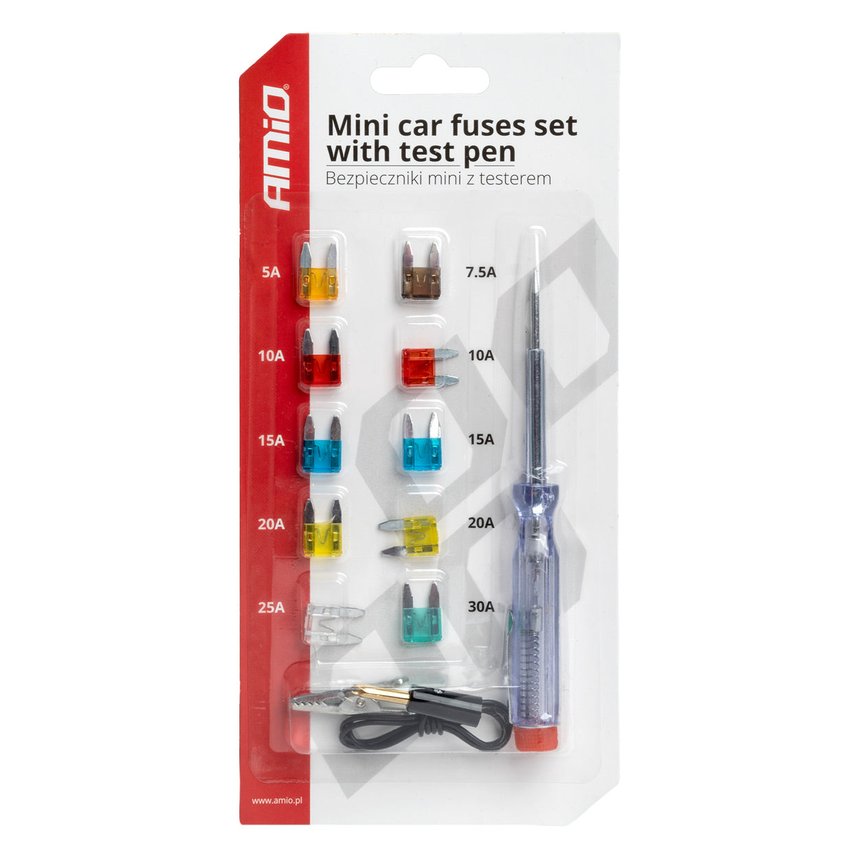 MINI steekzekeringen met testpen