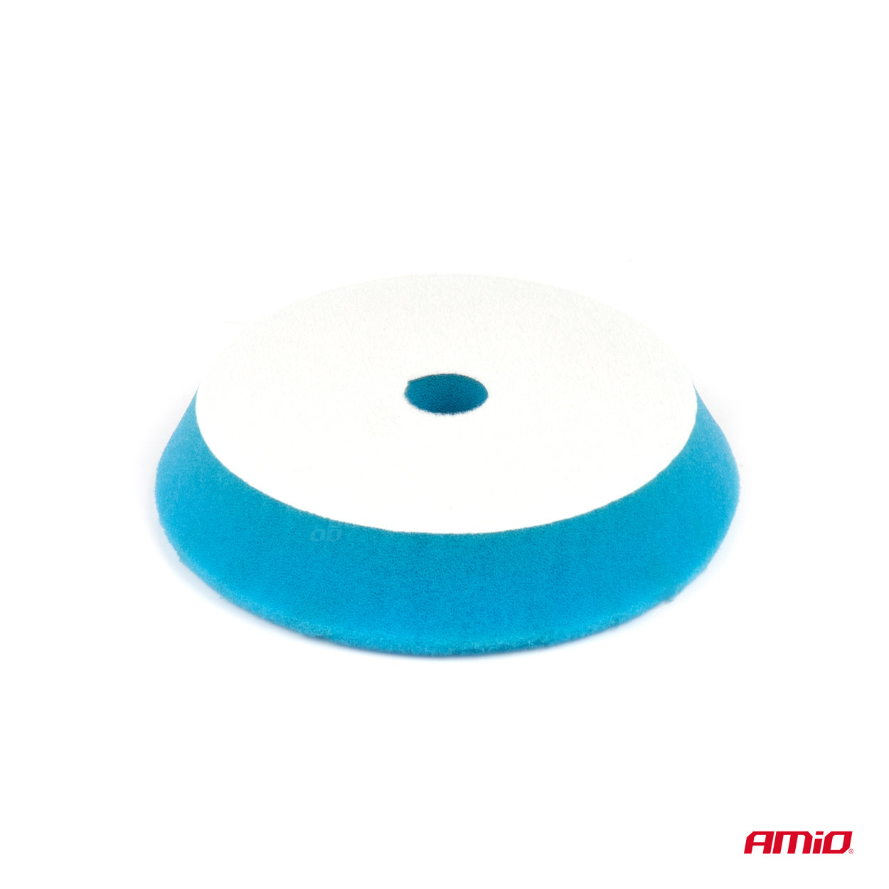 Gule, orange og sorte polerpuder til bil