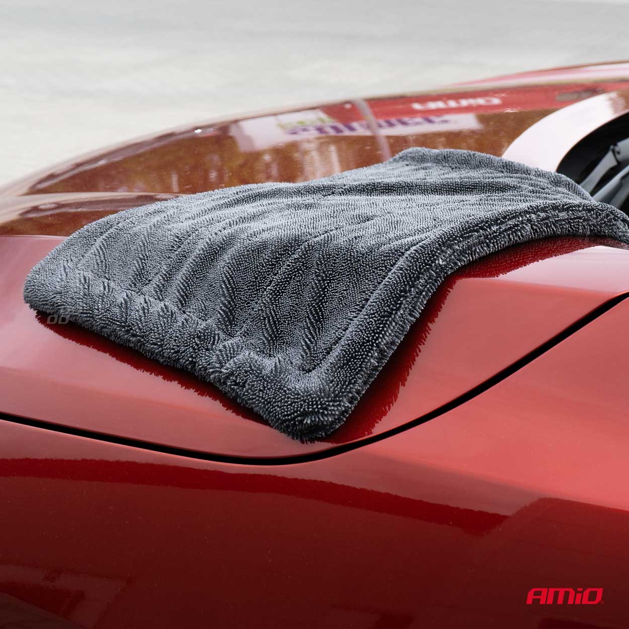 Tæt mikrofiber tørreklud med 1200 g/m²