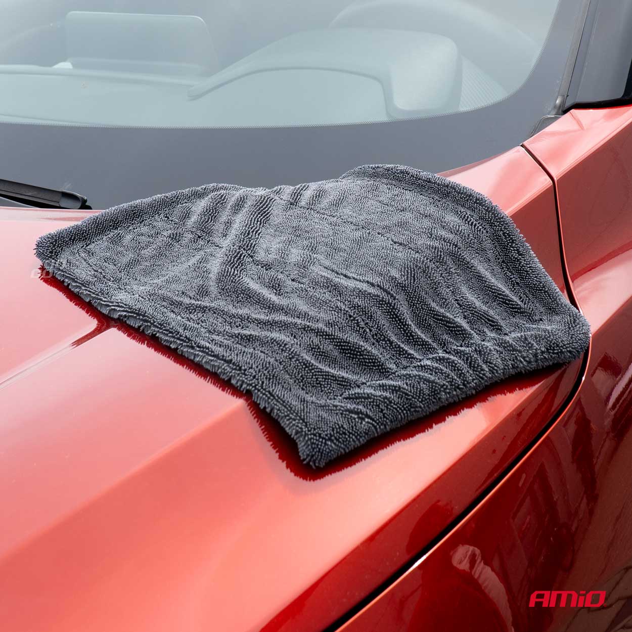 Mikrofiber tørrehåndklæde til bilpleje og voksbehandling
