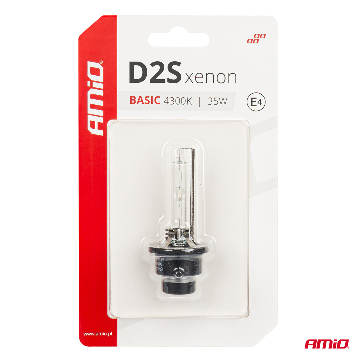 D2S xenonpære 35 W i emballage