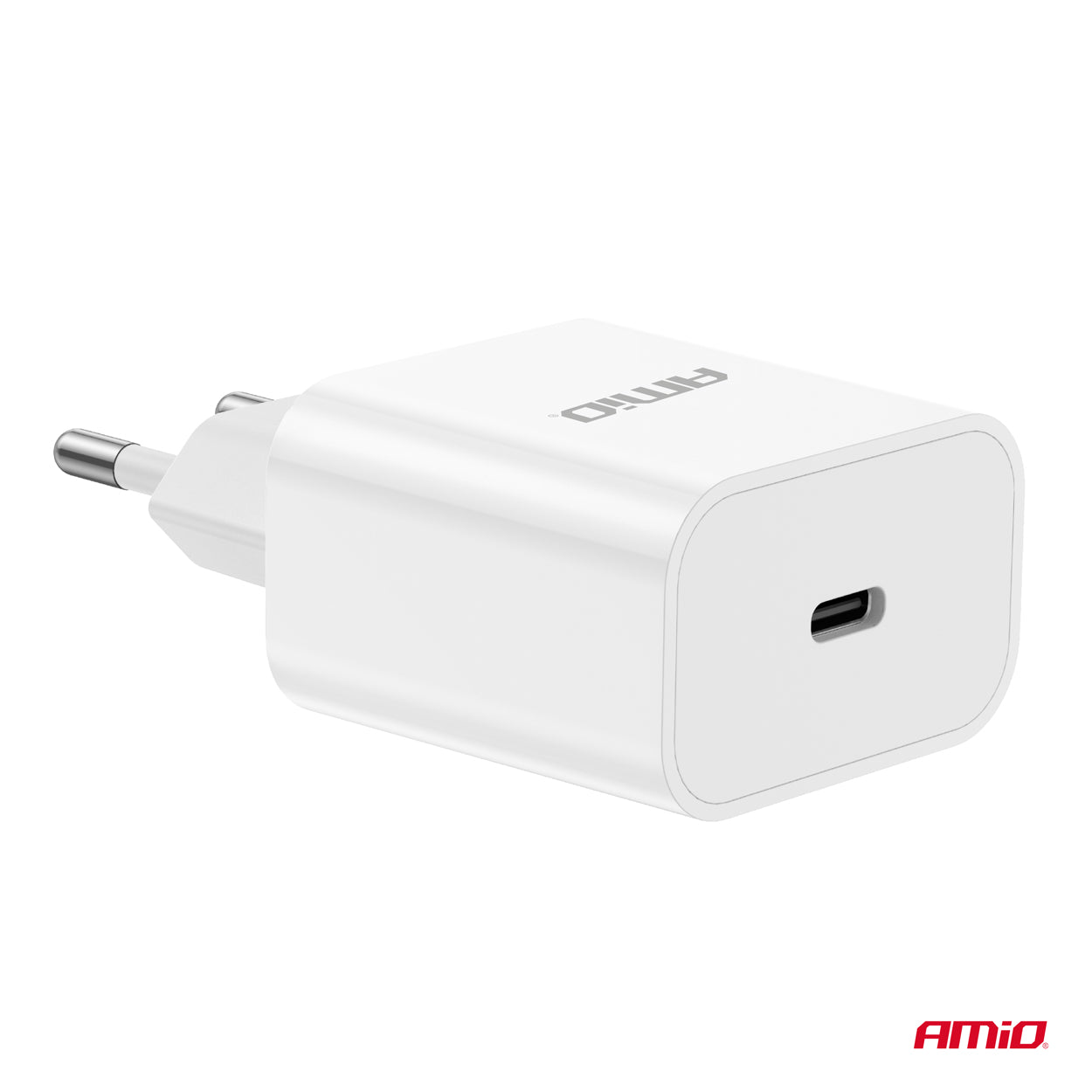 USB-C-strømoplader til kompatible mobile enheder