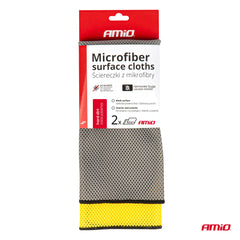 To mikrofiberklude med en vægt på 280 g/m²
