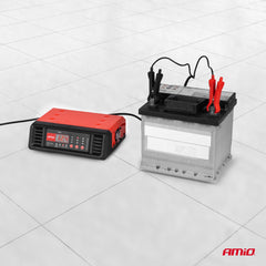 Kompakt batterilader til garage og værksted