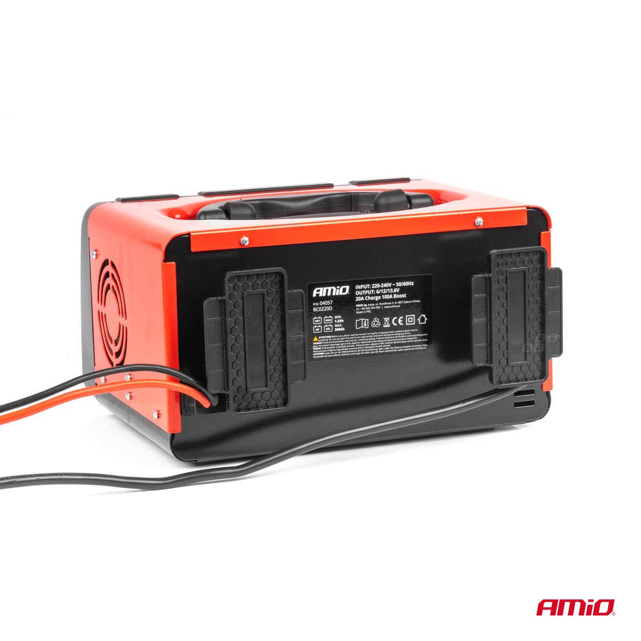 Batterilader med PowerSupply til 12 V-enheder