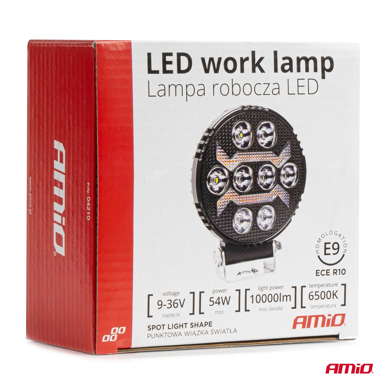 LED-arbejdslampe AWL69 med tre lysfunktioner