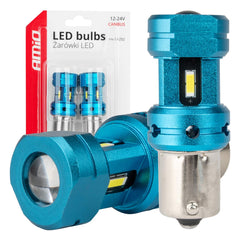 LED-pære BA15S 1156 med CANBUS og 4SMD 1860