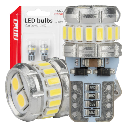 LED-lamp T10 W5W met CANBUS en wit licht