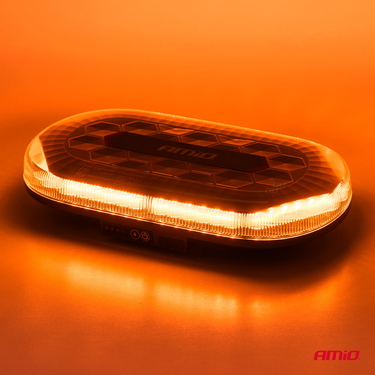 Trådløs LED-lysbjælke til køretøjer