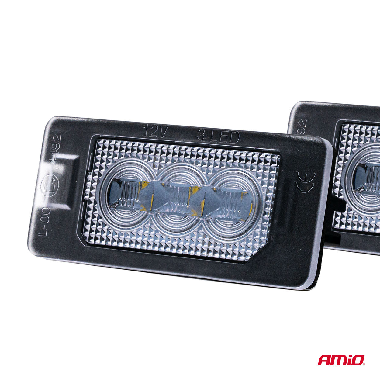 LED-nummerpladelygte med High Power-dioder