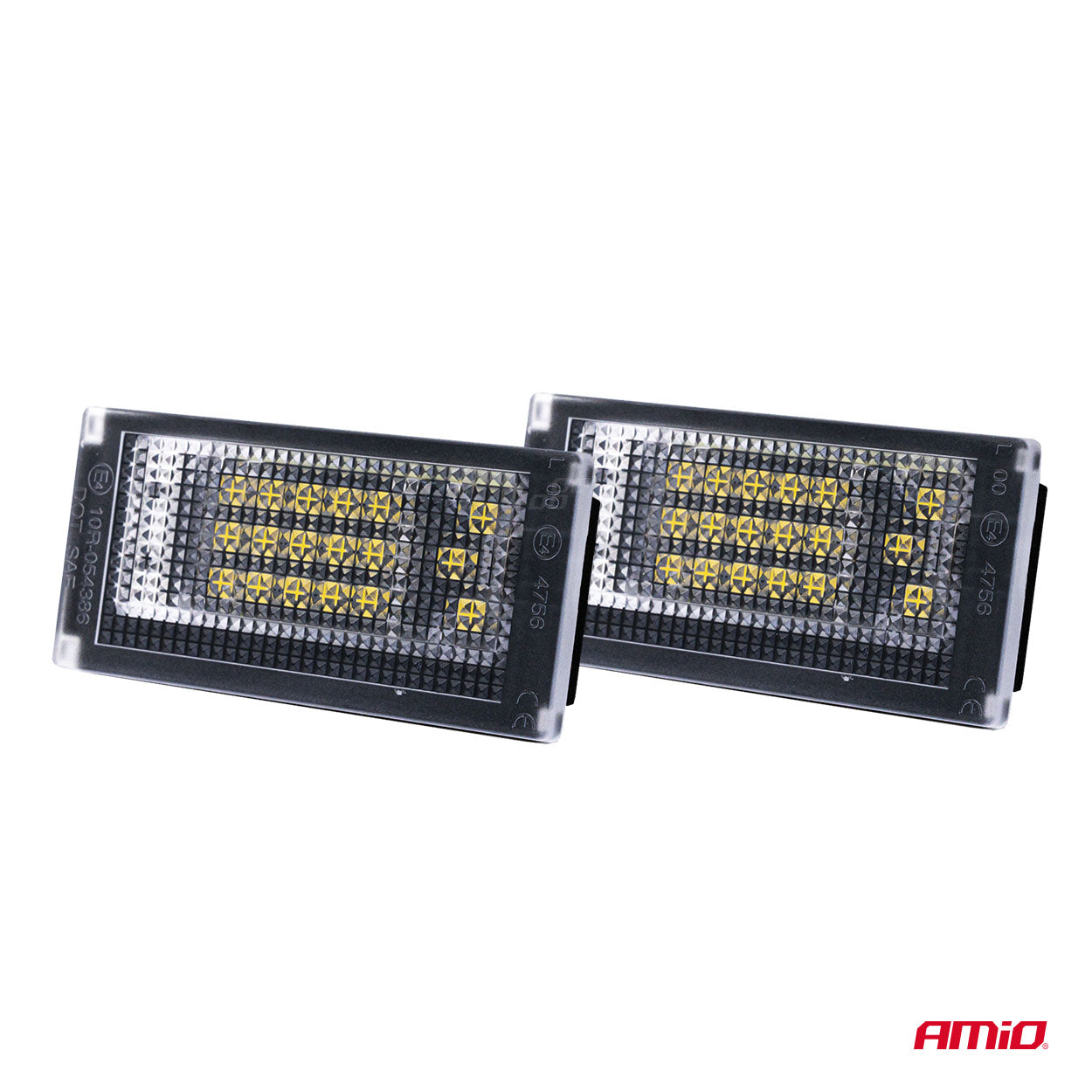 LED-nummerpladelygte CLP14 til MINI set fra siden
