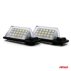 LED nummerpladelys CLP19 til BMW E36 set fra siden
