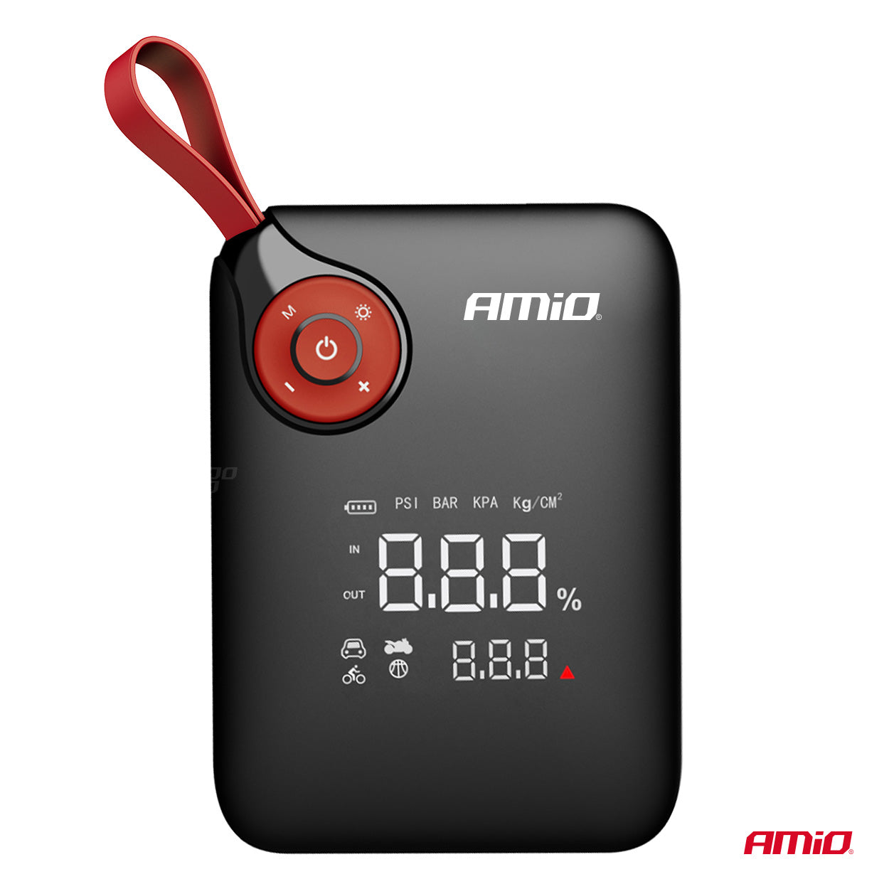 Mini 4-i-1 jumpstarter med USB-udgange