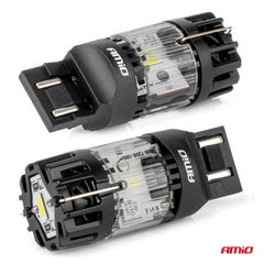12 V LED-pære T20D 7443 W21/5W