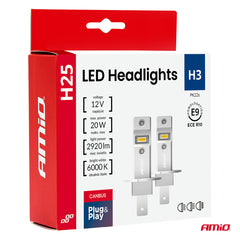 H3 LED-forlygtepære med 2920 lumen
