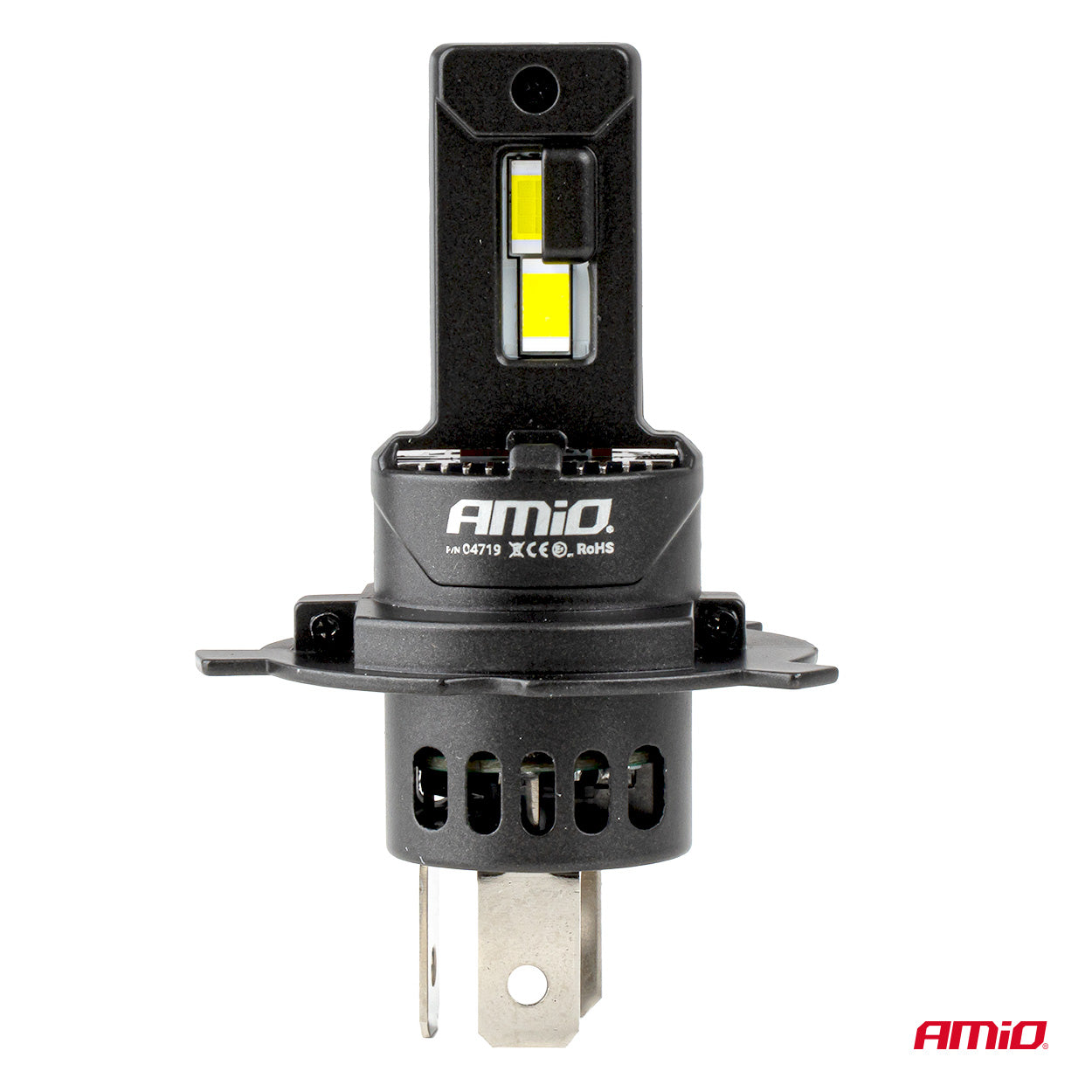 F25 PRO BLACK LED-pære med H4/H19-sokkel