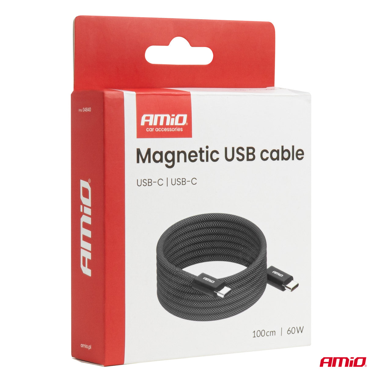 Magnetisk USB-C kabel på 1 meter