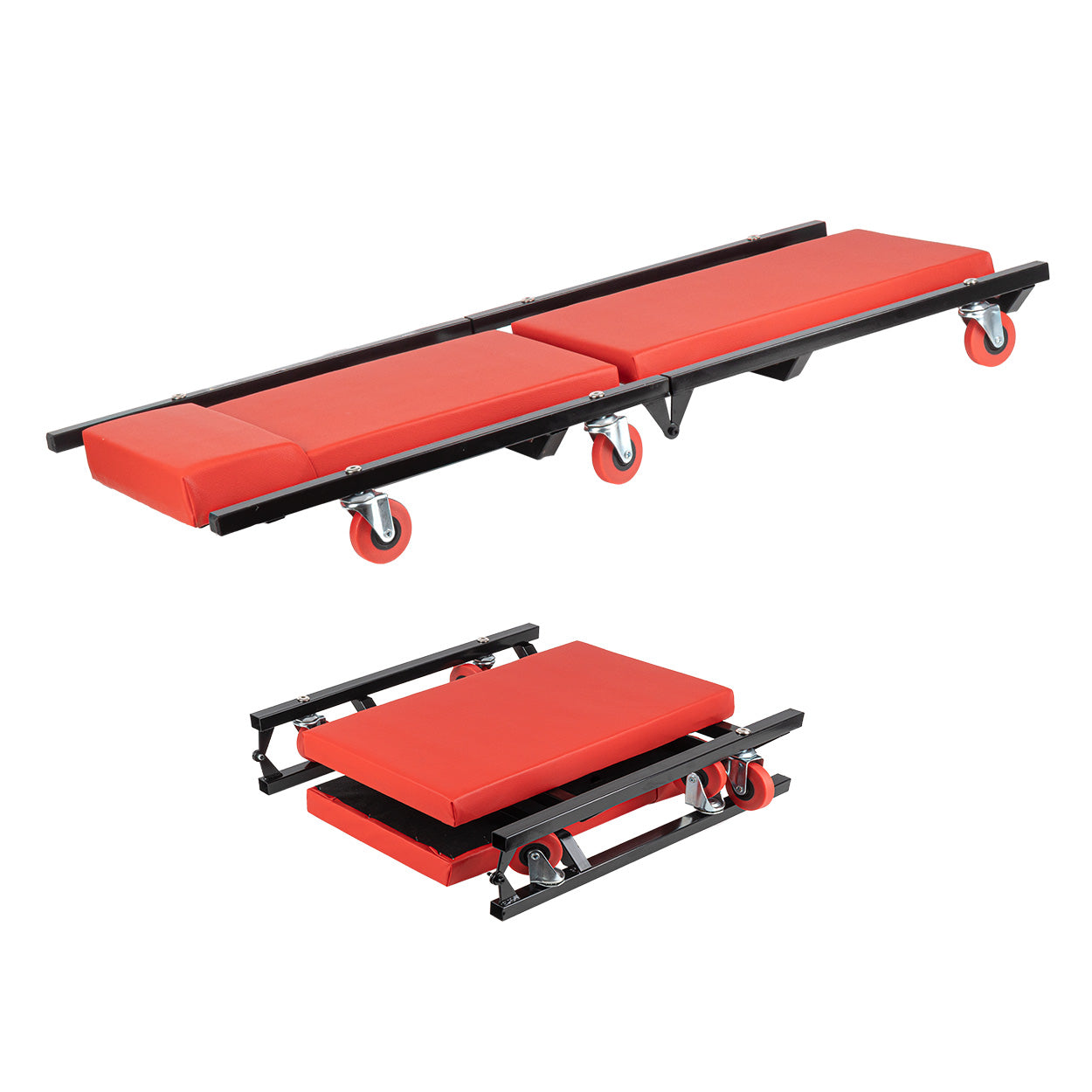 Opvouwbare monteursligkar van 102 cm
