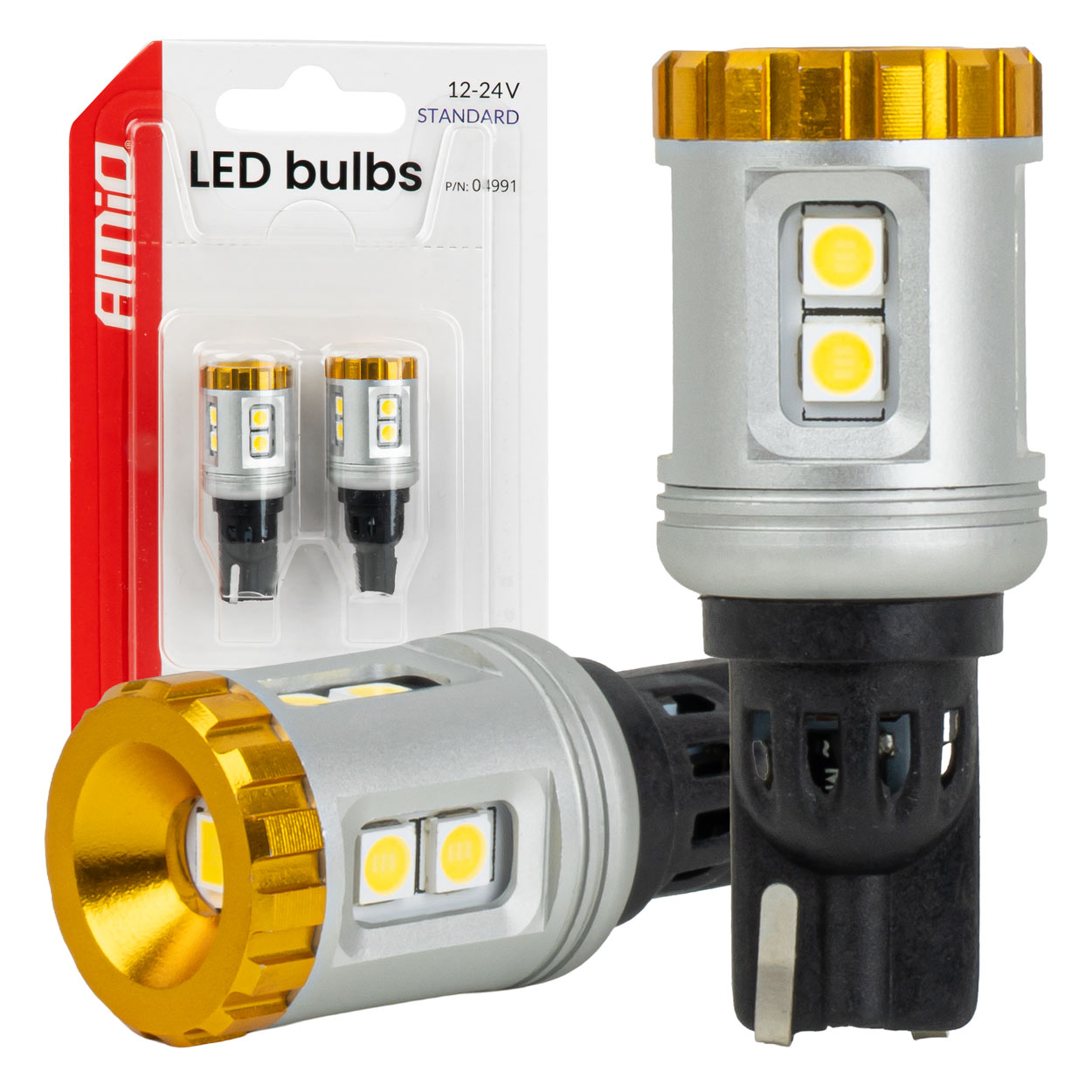 T15 LED-lamp met 9 SMD 3030-leds en wit licht