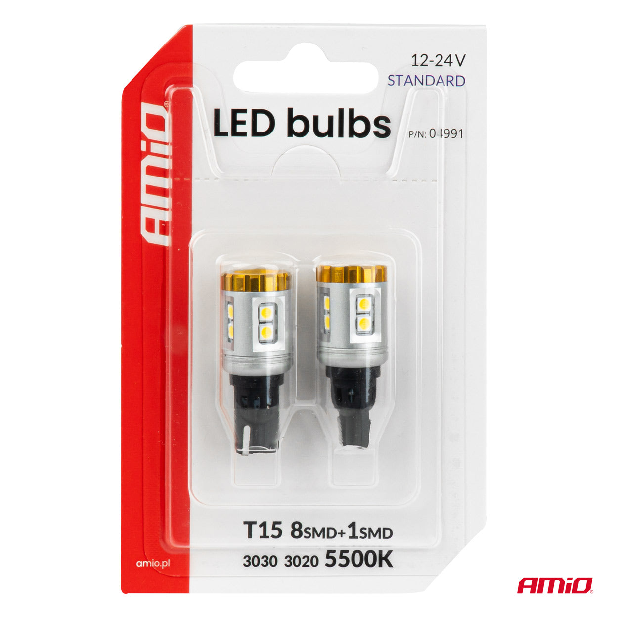 T15 LED-lamp voor witte voertuigverlichting