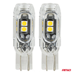 T10 LED-lamp met wit licht voor 12V-voertuigsystemen