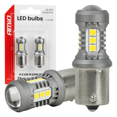 LED-lamp BA15S/P21W met wit licht
