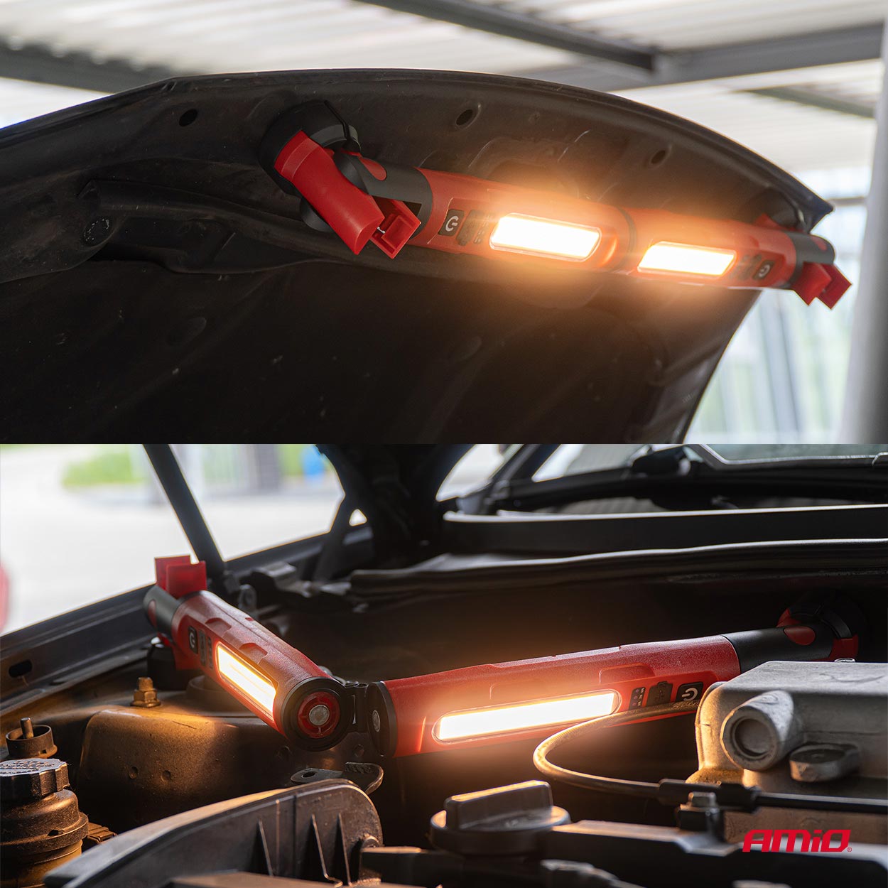 LED-inspectielamp met opvouwbaar ontwerp