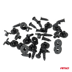 Expansieclips met een lengte van 20 mm en een diameter van 9 mm