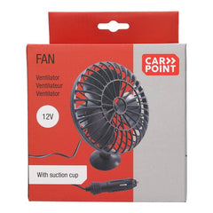 Carpoint 12-volt ventilator met zuignap 