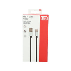 Carpoint USB-A naar USB-C-kabel, 2 meter 