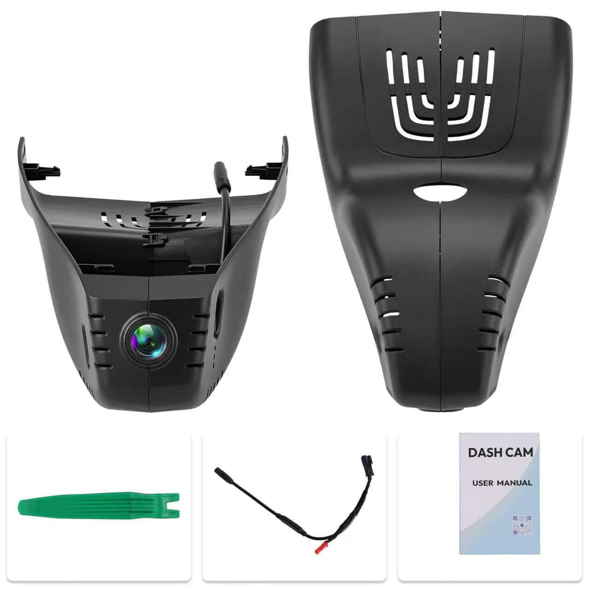 BMW 3 & 4 Serie 2020-2026 4K dashcam met WiFi-app en plug & play 