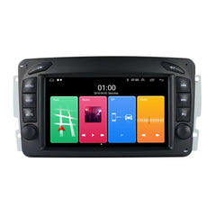 Mercedes-Benz W210 enz. 1998-2008 - 7" radio met Apple CarPlay en Android Auto – Carmediaeurope.com