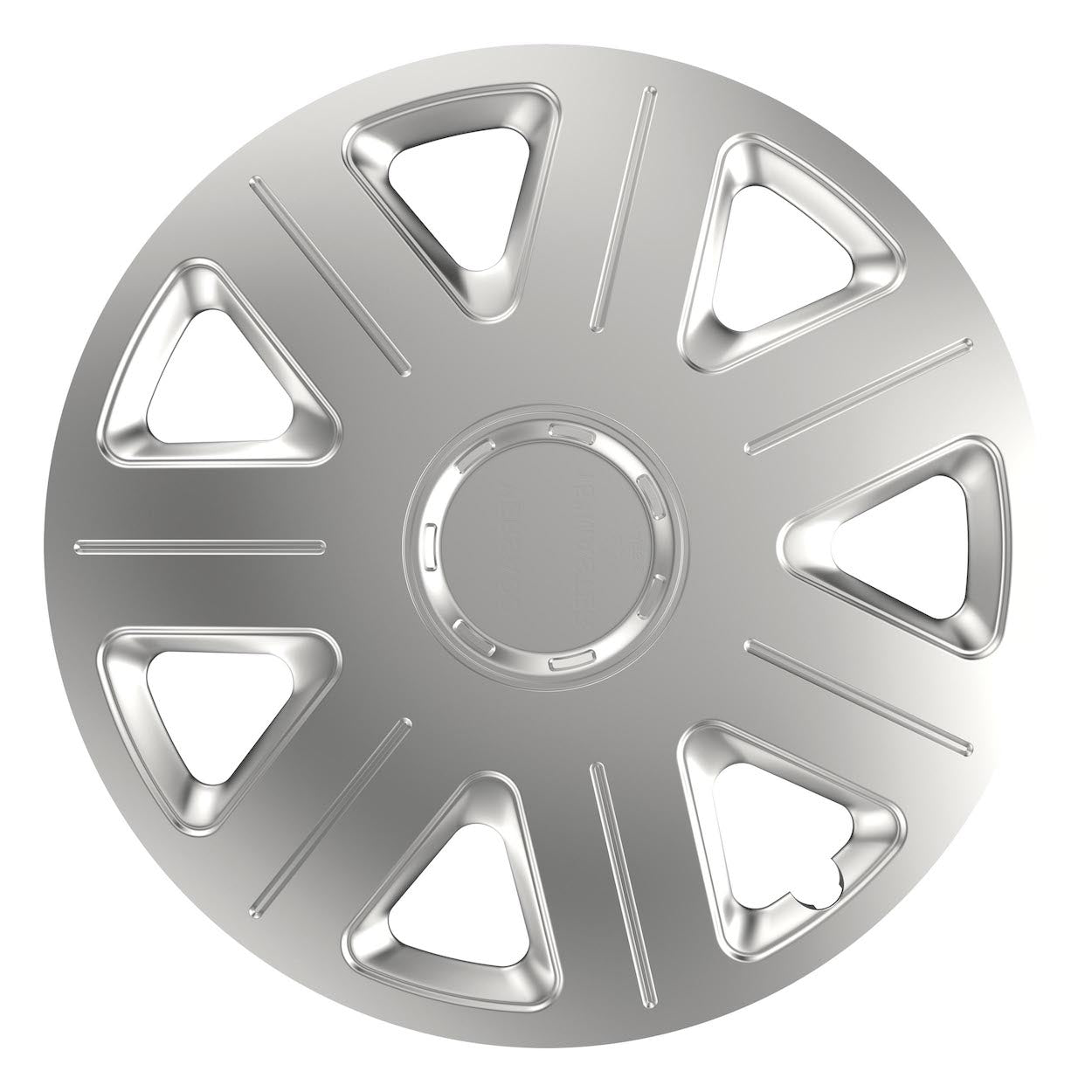 Zilverkleurige Master wieldop van 15 inch