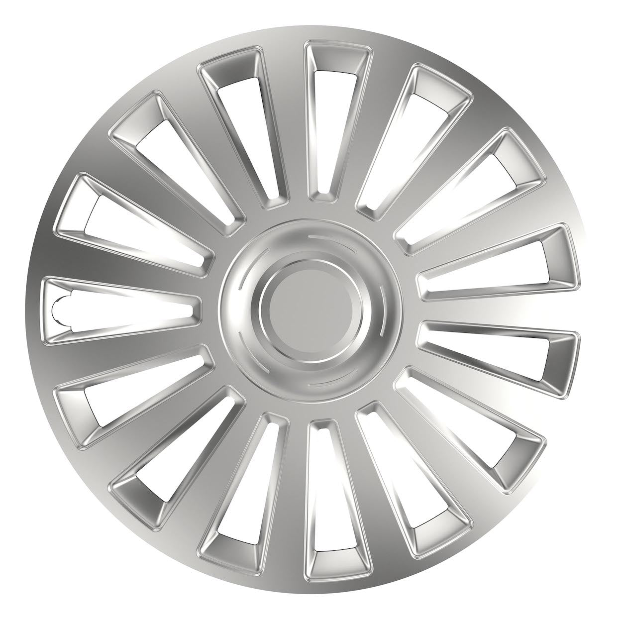 Versaco Luxury wieldeksel 15 inch in zilver
