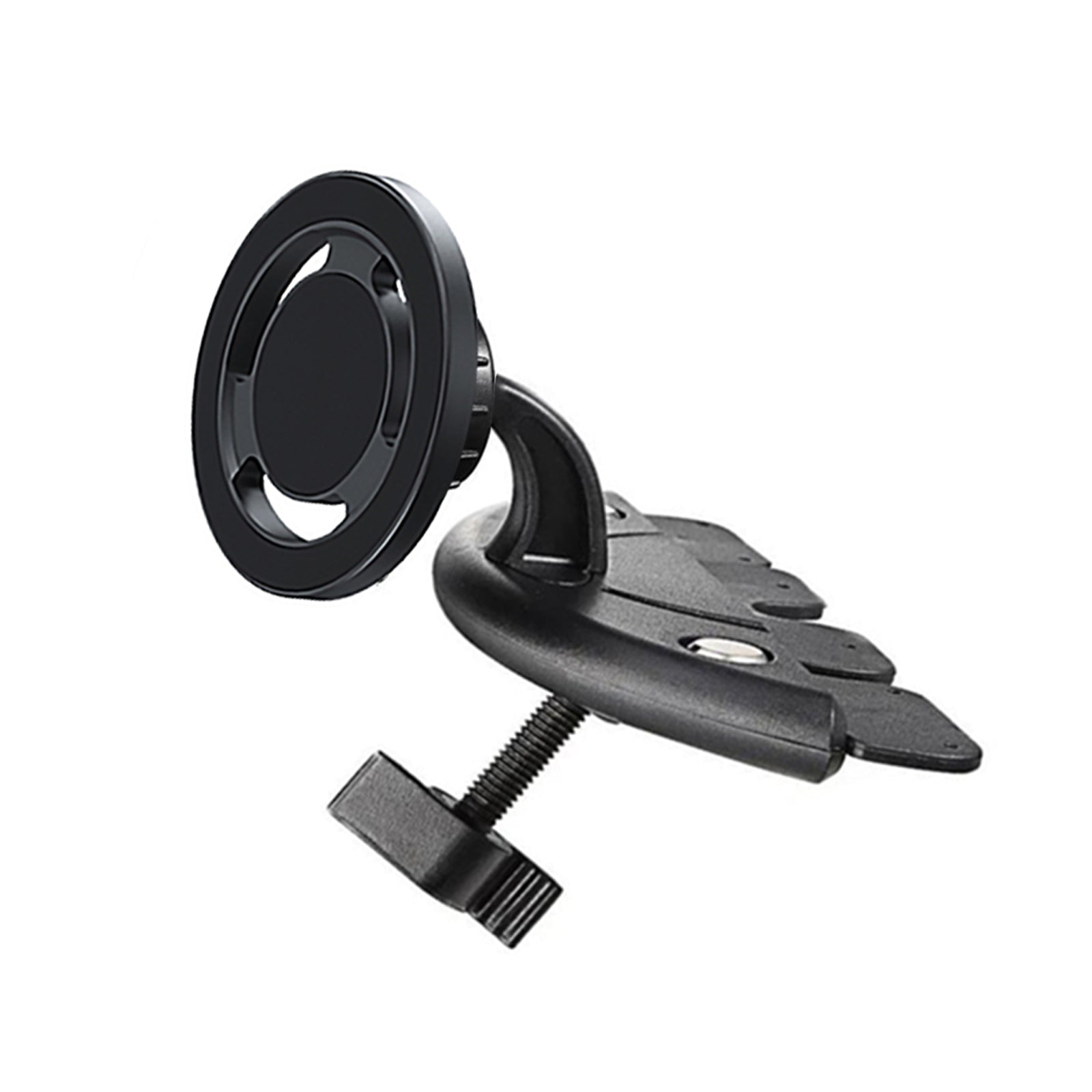 Mobilholder til CD-afspiller – magnetisk telefonholder med robust design og enkel montering.