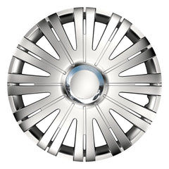 Zilveren wieldop Active RC voor 14 inch stalen velgen