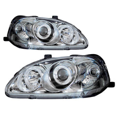 Witte koplampen voor Honda Civic 1999