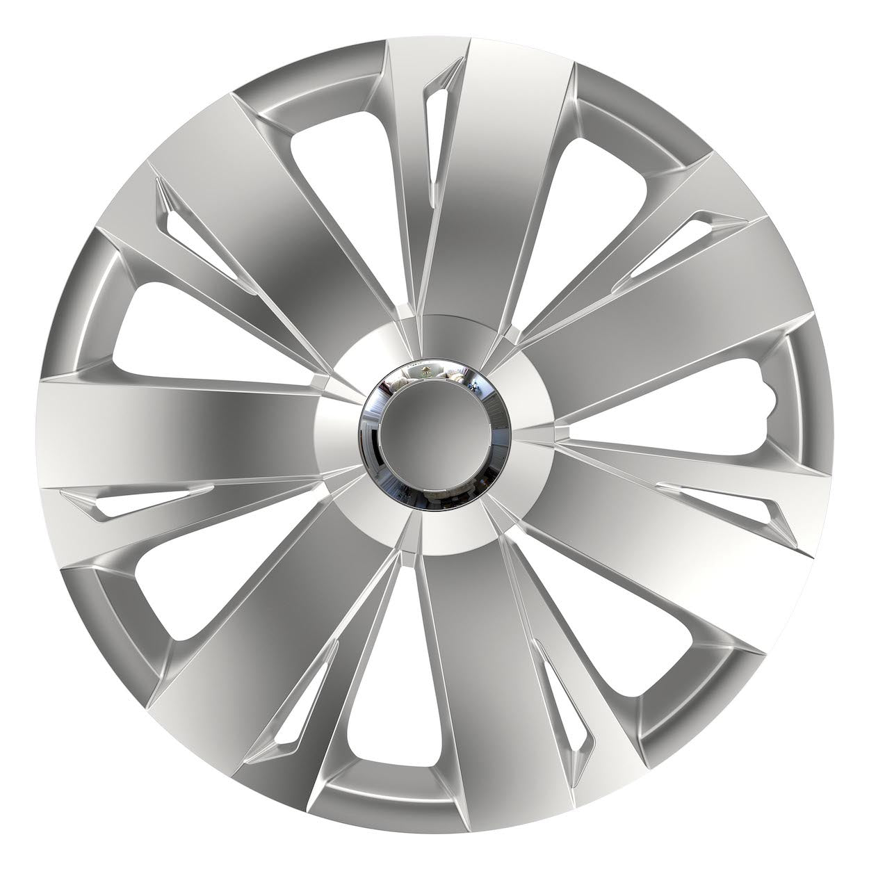 Zilverkleurige Energy RC wieldop van 16 inch