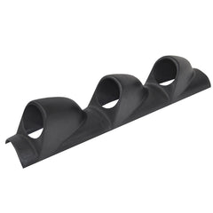 Instrumentenhouder voor stuurkolom, drievoudig zwart, gatdiameter 5 cm