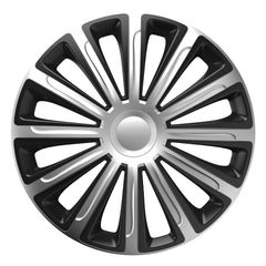 Versaco Trend wieldop in zilver en zwart 15 inch