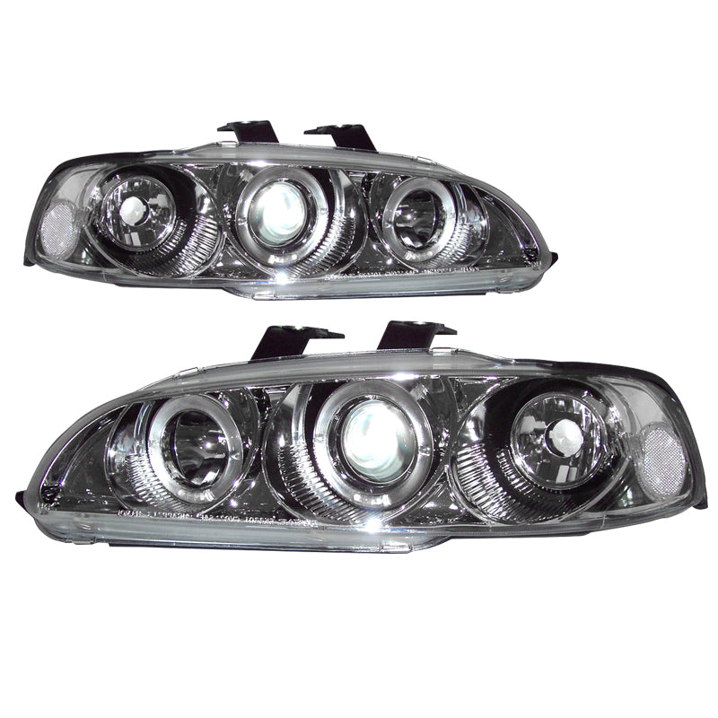 Koplampen voor wit voor Honda Civic 1992