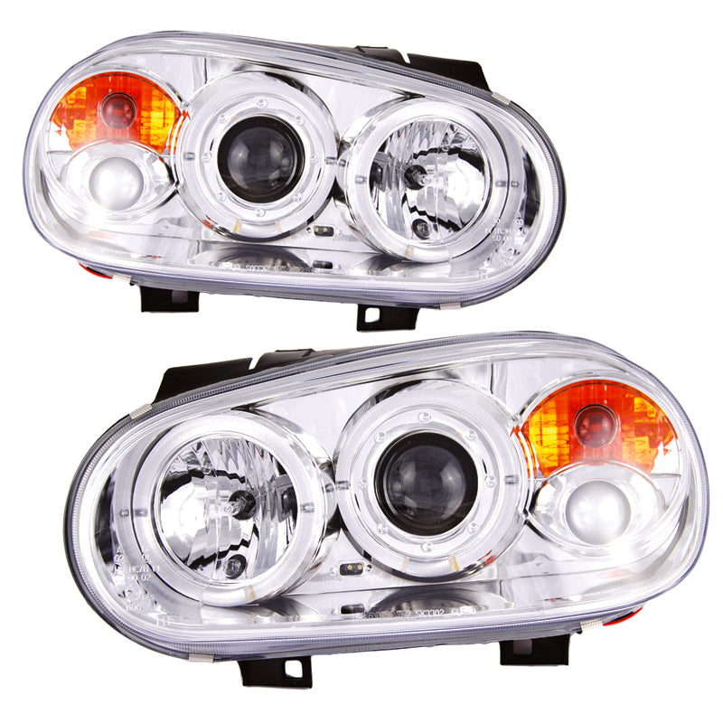 Witte koplampen voor VW Golf 4 vanaf 1998