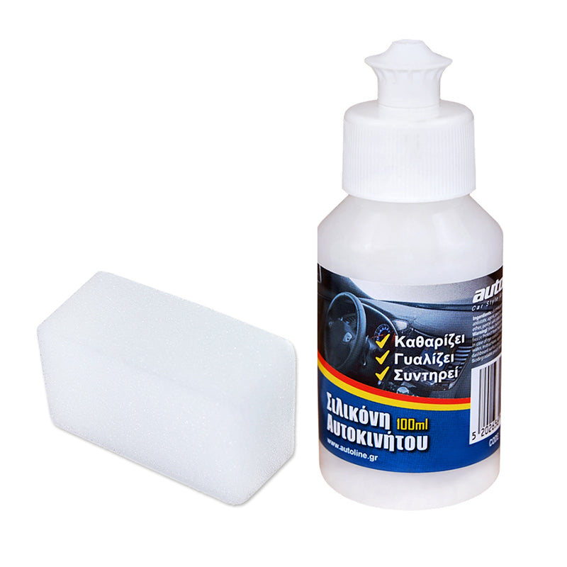 Silicone voor dashboard 100 ml met spons