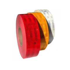 Reflecterende zelfklevende tape 10 m rood