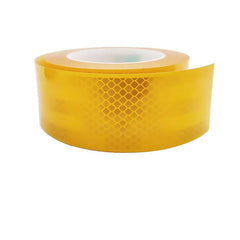 Reflecterende zelfklevende tape 10 m geel