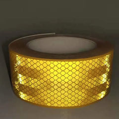 Reflecterende zelfklevende tape 10 m geel