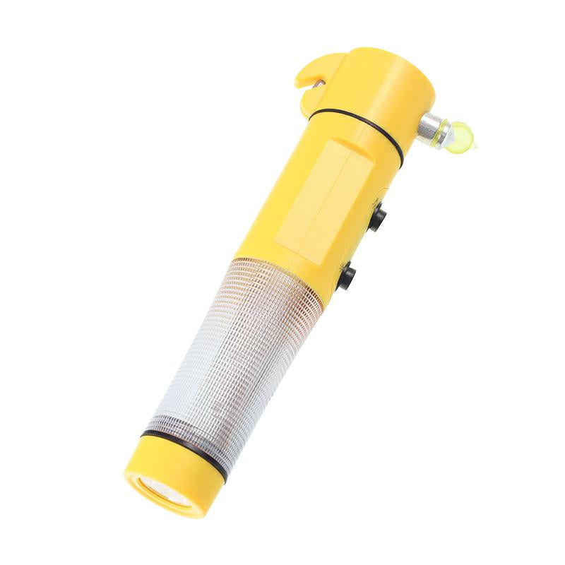 LED-noodlamp met waarschuwingslicht, gordelsnijder en ruitenbreker