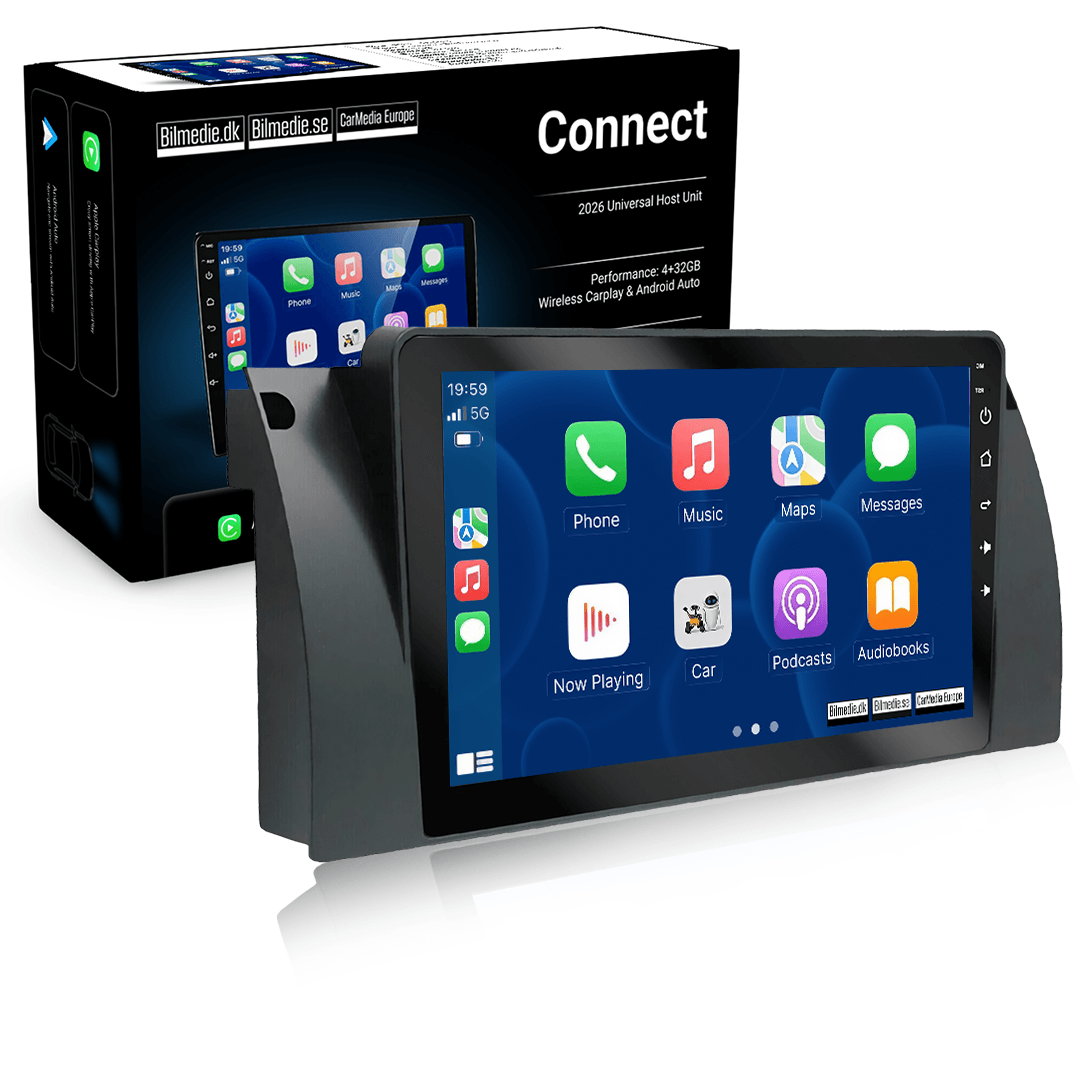 BMW E38/E39/E53 - 9" radio met Apple CarPlay en Android Auto 